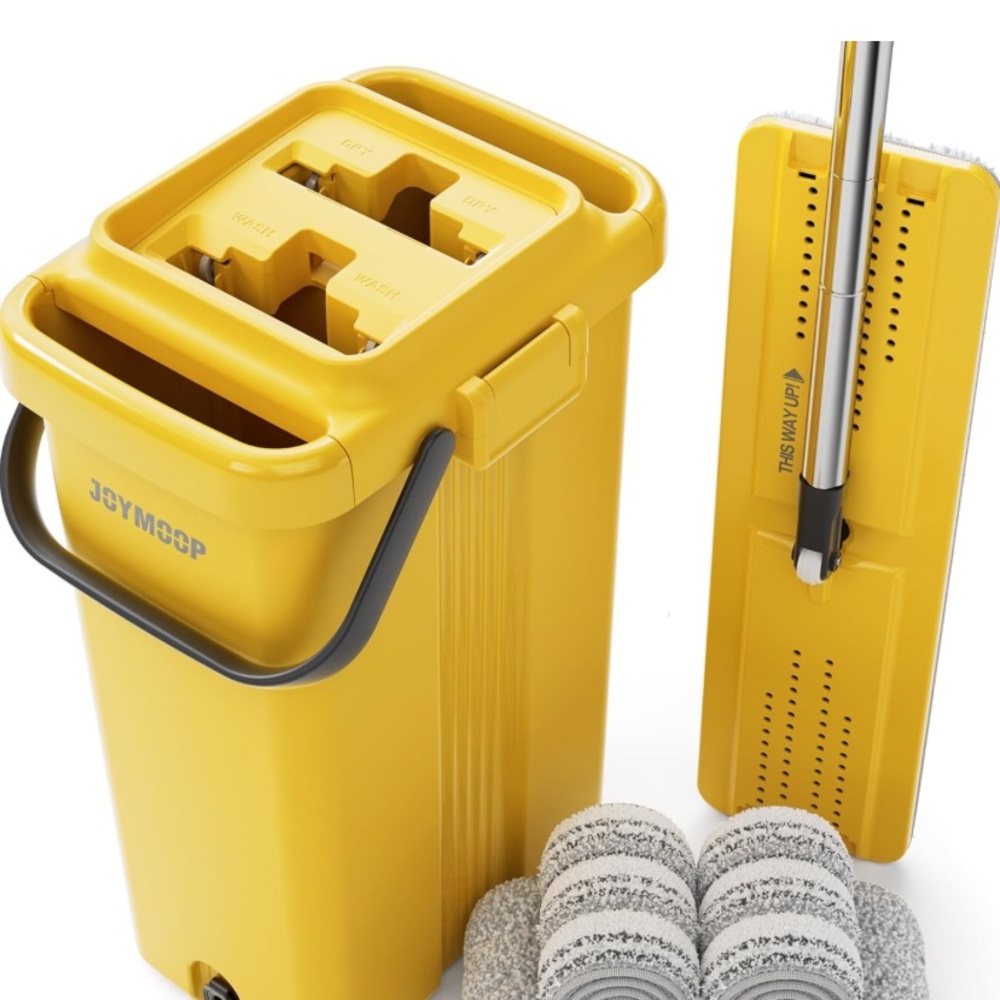 JoyMop White Grey Cleaning Set